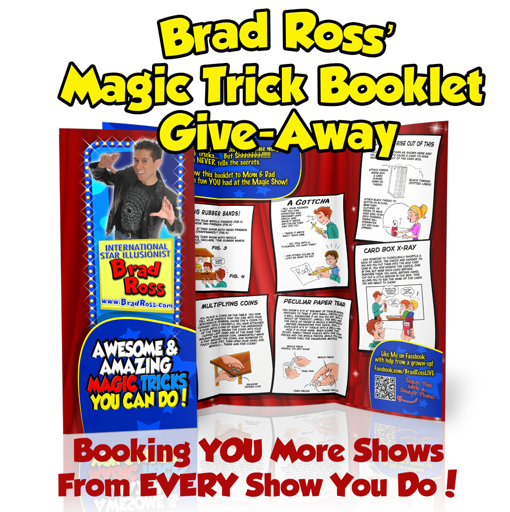 Magic Trick Booklet GiveAway Brad Ross presents The Magic Marketing